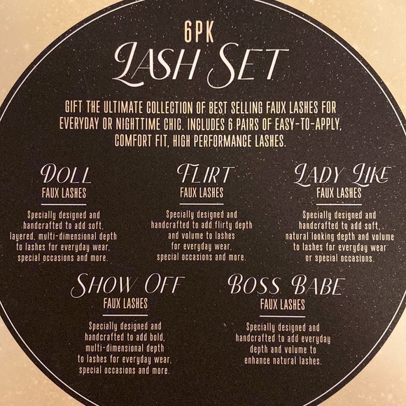 6 sets of lashes 🖤 Brand new packaged - Picture 4 of 7